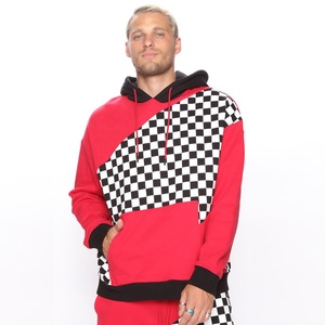 High Quality 100% Cotton Oversize Acid Washed Garment Dyed Lined Hoodies Men Pullover 500 Gsm Designer - Product Image 5