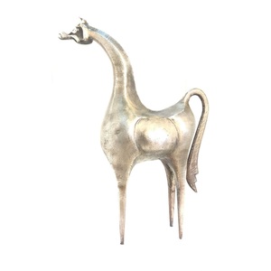 Modern Cast Aluminum Sculpture for Home Decor Office <b>Desk</b> Table Display and Contemporary Artistic Accent - Product Image 4