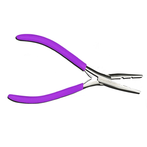 Herramienta profesional para extensiones de cabello con microanillos, nanoanillos y extensiones adhesivas, con pinzas resistentes y duraderas. - Product Image 3