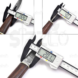 Cuchillo Puukko Hecho a Mano Personalizado |   Cuchillo de Supervivencia Nórdico de Hoja Fija de Acero de Damasco |   Cuchillo de Caza y Camping con Funda de Cuero - Product Image 3