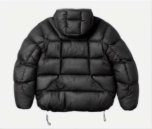 Doudoune matelassée noire personnalisée 2026 – Nouvelle collection – Veste d'hiver pour homme - Product Image 2