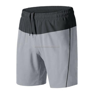 Chándal de calle con cremallera para hombre, chándal de nailon, poliéster, impermeable, ligero, pantalones cortos de malla, para Fitness Joggers, Atlético - Product Image 1