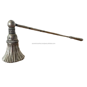 Excellent Hand Curved <b>Flower</b> Designed brass <b>Candle</b> Snuffer Accessories Home Decor <b>Candles</b> and Fragrance by Azora Industries - Product Image 1