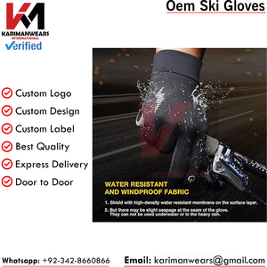 Guantes de Esquí Directo de Fábrica con Material Impermeable, Forro Térmico y Función Táctil, Proveedor OEM - Product Image 6