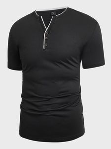 เสื้อยืดเฮนลีย์ผู้ชาย ระบายอากาศ แห้งเร็ว แขนสั้น ทรงหลวม ป้องกันรังสียูวี พิมพ์ลายซิลค์สกรีน - Product Image 3