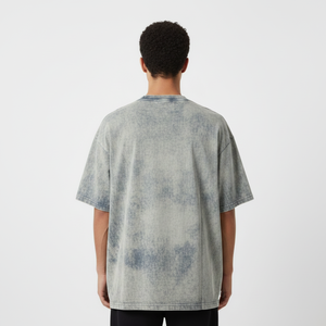 High Quality 100% Cotton Heavy <b>Weight</b> Luxury Tshirt Unisex Custom Print Logo Boxy Fit <b>Blank</b> T Shirt Oversize Men's T-shirt - Product Image 2