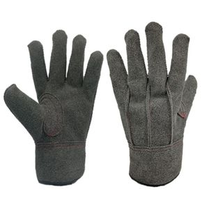 Gants de travail en cuir microfibre robustes avec renfort de pouce Keystone, doublure polaire et manchette en PU pour utilisation par temps froid - Product Image 1