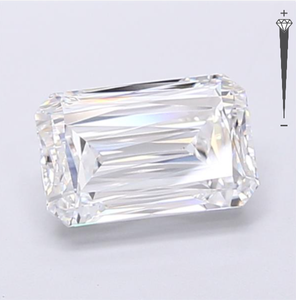 Diamante Cultivado en Laboratorio con Certificación IGI, 2.64 CT, Corte Ashoka, Color D, Claridad VVS1, CVD LG 784614364, ROYAL GEMS SUPER Jewelry Makin - Product Image 3