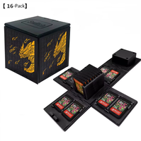 Porte-cartes de jeu pour Nintendo Switch, boîte de rangement pour cartouches de jeu, organiseur avec étui pliable et 16/41 emplacements pour cartes de jeu