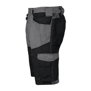 Men's Gray <b>Black</b> Cargo <b>Work</b> Shorts Polyester Abrasion Resistant Workwear Uniform Type - Product Image 2