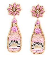 Boucles d'oreilles artisanales en perles, bijoux fantaisie pour femmes et filles à prix avantageux
