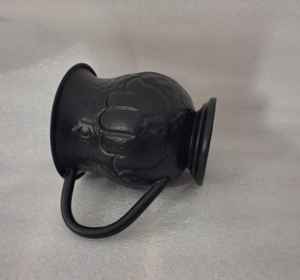 Tasse Netilat Yadayim moderne en fer noir mat à double paroi, tasse traditionnelle de lavage des mains pour Shabbat et les fêtes - Product Image 3