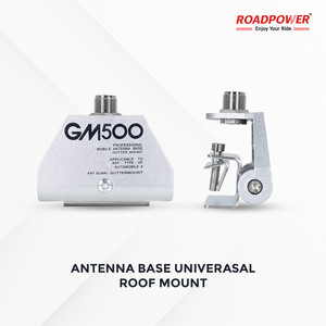 Support d'antenne mobile professionnel Roadpower (ANT-215 GM500) à fixation sur gouttière, universel pour véhicules, construction robuste - Product Image 4