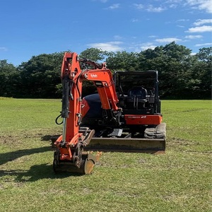 รถขุดขนาดเล็ก Kubota U48-5 แบบ Zero Tail Swing ดีไซน์กะทัดรัด เหมาะสำหรับผู้รับเหมามืออาชีพ ราคาดีที่สุด - Product Image 3