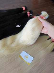 Extensiones de cabello humano de color a granel de alta calidad de Vietnam mejor precio extensiones de cabello al por mayor - Product Image 3