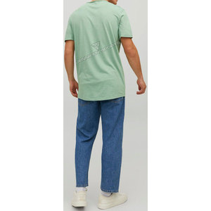 Camiseta de Verano de Manga Corta para Hombre, Lisa, con Logotipo Personalizado, Estampado Gráfico, Corte Regular, 100% Algodón Premium, Ligera y Transpirable - Product Image 6