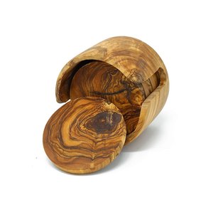 Round Wooden <b>Coaster</b> Set Natural Olive Wood <b>Drink</b> <b>Coasters</b> Durable Table Protection Accessories <b>for</b> Coffee Cups Tea Mugs Glasses - Product Image 4