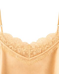Champagne Satin Lace <b>Cami</b> Shorts <b>Set</b> Women Pajama <b>Set</b> Sexy Nightwear Sleepwear Soft <b>Silk</b> Summer Two Piece Lounge Wear Outfit - Product Image 6