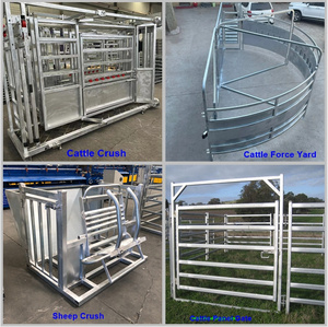 Fabricant de portails de cour de haute qualité, Golden Factory, <span class=keywords><strong>portail</strong></span> <span class=keywords><strong>coulissant</strong></span> pour bétail, <span class=keywords><strong>portail</strong></span> d'élevage de bétail - Product Image 6