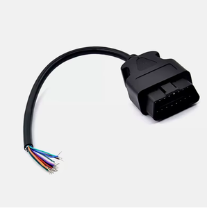 Conector OBD-II Macho de 16 Pines a Cable con Extremos Abiertos para Diagnóstico Automotriz DIY - Product Image 1