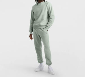 Nouveau design, couleur vert marine, sweat-shirts pour hommes, basiques, coton mélangé, manches longues, col rond, sweats à capuche, prix de gros - Product Image 4