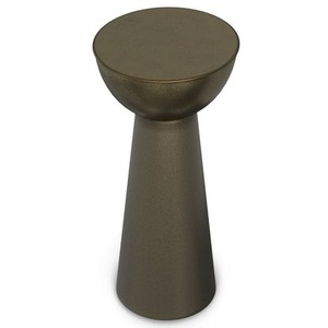 Nova Modern Minimalist Metal Coffee <b>Table</b> <b>With</b> Conical Base For Living Room Furniture - Product Image 4