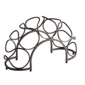 Élégant présentoir à vin décoratif en métal, nouveau design - Product Image 4