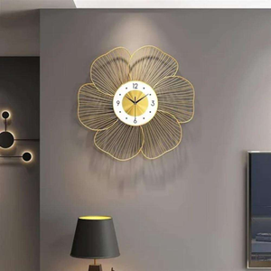 Top Grade Beautiful Finish Metal Wall <b>Clock</b> with Creative Round Shape Simple Look for Kitchen Or Office from Indian Supplier - Product Image 3