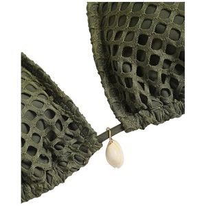 Conjuntos de Bikini de 2 Piezas para Mujer, Elegantes y Personalizados, con Logotipo Frontal, Transpirables, de Secado Rápido, Spandex/Poliéster, Ropa de Playa Moderna, Venta al Por Mayor - Product Image 2