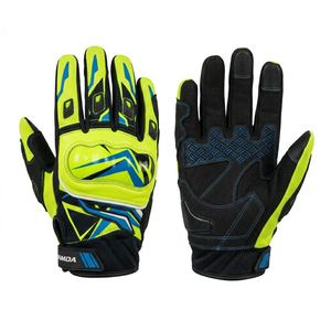 Gants de cyclisme VTT personnalisés, à doigts complets, respirants, antidérapants, compatibles écran tactile, avec fermeture auto-agrippante, unisexe - Product Image 2