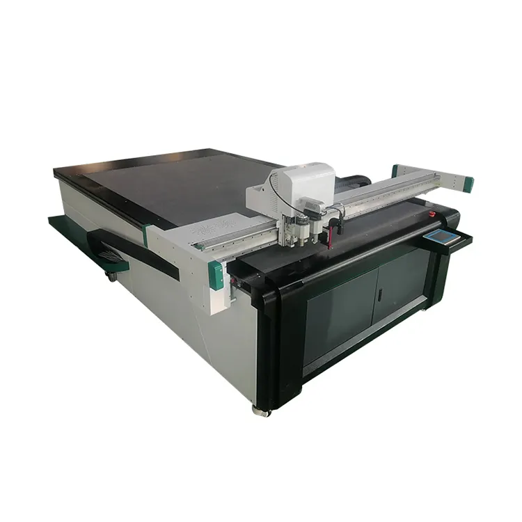 Automatic Cardboard Carton Oscillating Knife Plotter pizza box cutting machine Cardboard Die Cutting Machine With high precision