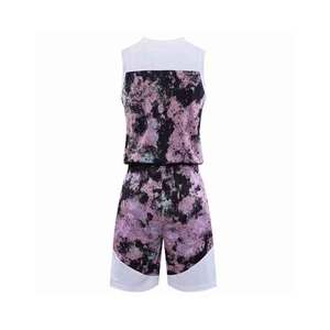 Conjunto de Uniforme de Baloncesto Transpirable de Verano 100% Poliéster |   Diseño Clásico de Equipo de Talent Sports |   Color duradero sin mangas - Product Image 2