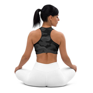 Sujetador deportivo de alto soporte para mujer, de secado rápido, color personalizado, muy vendido, para gimnasio y yoga. - Product Image 4