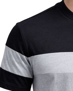 Mens Black Grey Sports T Shirt And Shorts <b>Set</b> Breathable Quick Dry Gym Wear Athletic Running Training Activewear Outfit <b>Set</b> - Product Image 6