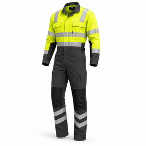 Chaqueta de Seguridad de Alta Visibilidad Clase 2, Naranja y Negra con Franjas Reflectantes, Impermeable, con LED Intermitente, Cierre Completo, Ropa de Trabajo de Softshell - Product Image 6