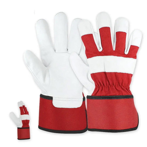 Gants de travail en cuir de vachette respirant de haute qualité, meilleur prix, bon matériau, design professionnel, gants de sécurité pour le travail - Product Image 1