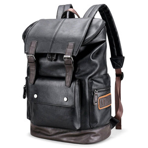 Mochila de Cuero para Hombre 2026, Venta Caliente, Precio al por Mayor, Logotipo Personalizado, Precio Económico, Mochila de Cuero para Portátil de Alta Calidad - Product Image 1