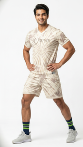 Ensemble maillot et short de volley-ball vert émeraude personnalisé, motif vague dynamique, séchage rapide, uniforme d'équipe, sublimation, vêtements de sport OEM en gros - Product Image 5