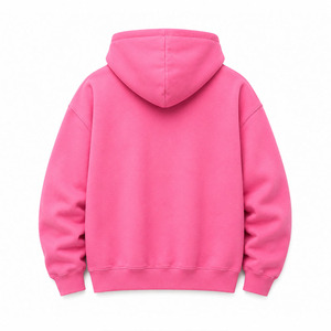 Sudadera con Capucha Extra Grande Ekin Rosa, Logotipo Bordado, Informal, Unisex, Felpa Francesa de Algodón, Ropa de Otoño - Product Image 2