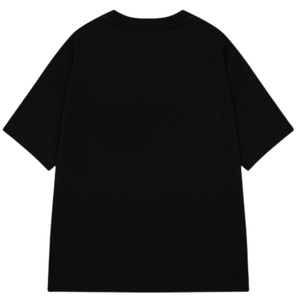 เสื้อยืดผู้ชายปักลายพรีเมียม ผ้าฝ้าย 100% น้ำหนัก 230 กรัม สีดำสนิท สวมใส่สบาย สไตล์ลำลอง สตรีทแวร์ เนื้อผ้านุ่ม ระบายอากาศได้ดี - Product Image 3