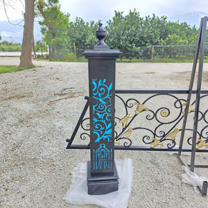 Rampe de balcon en fer forgé de haute qualité pour les maisons – Design extérieur durable, résistant aux intempéries et élégant - Product Image 2