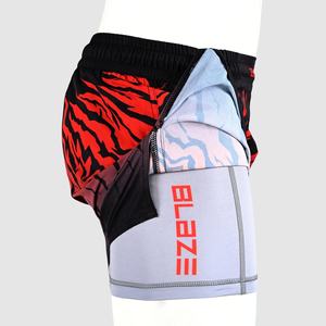 กางเกงขาสั้นต่อสู้ไร้ริ้วรอยของผู้ชาย BJJ & Jiu-Jitsu ชุดฝึกการต่อสู้แบบ NO-GI ยืดได้สี่ทาง - Product Image 5