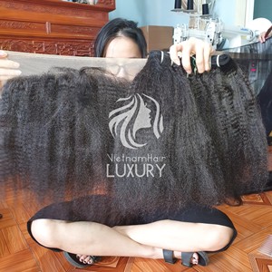 Perruque Lace Front en Cheveux Humains Vierges Remy à Cuticules Alignées pour Femmes Noires, Personnalisable, Colorée, Densité 180% - Product Image 4