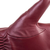 Şık Giyim Deri Moda Eldivenleri Hızlı Kuruyan Nefes Alabilen Yeni Gelen Çok Talep Gören En İyi Giyim Yeni Stil Deri Moda Eldivenleri