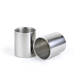 Premium Food Grade Stainless Steel Tumbler Mirror Finish Unbreakable Metal Drinking Glass For Water Juice & Cocktails <b>Drinkware</b> - Product Image 6