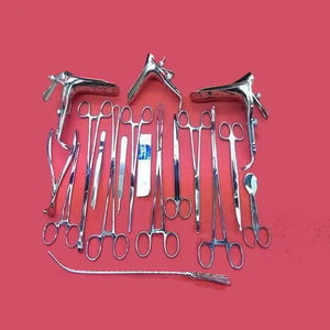 Ensemble d'instruments d'examen gynécologique manuel en acier inoxydable de 47 pièces, kit complet de spéculums et de forceps, outils médicaux professionnels - Product Image 4