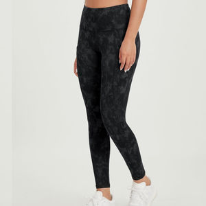 Leggings de Yoga para Mujer, Diseño Personalizado, Alta Calidad, Sólidos, Elásticos en Cuatro Direcciones, Transpirables, Cintura Elástica, Ropa Deportiva para Gimnasio, Venta al Por Mayor - Product Image 5