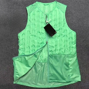 Chaleco Deportivo de Invierno para Hombre, Chaqueta Cálida con Cuello Alto y Cremallera, Mangas Acolchadas, Diseño con Cuello en V para Senderismo y Running - Product Image 5