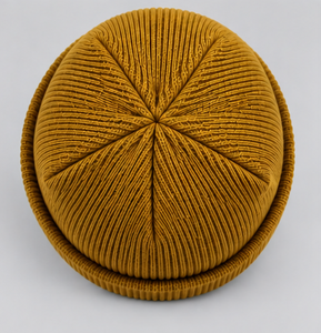 Gorros de punto lisos para bordado personalizado, gorros cálidos de invierno con puño para hombres, mujeres y niños, gorros lisos acanalados al por mayor, personalizables. - Product Image 4