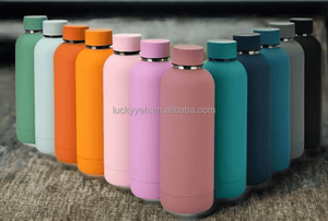 Botella de agua caliente con cordón de 500 ml (17 oz) de acero inoxidable OEM, venta al por mayor de termos de acero inoxidable, libre de BPA - Product Image 3